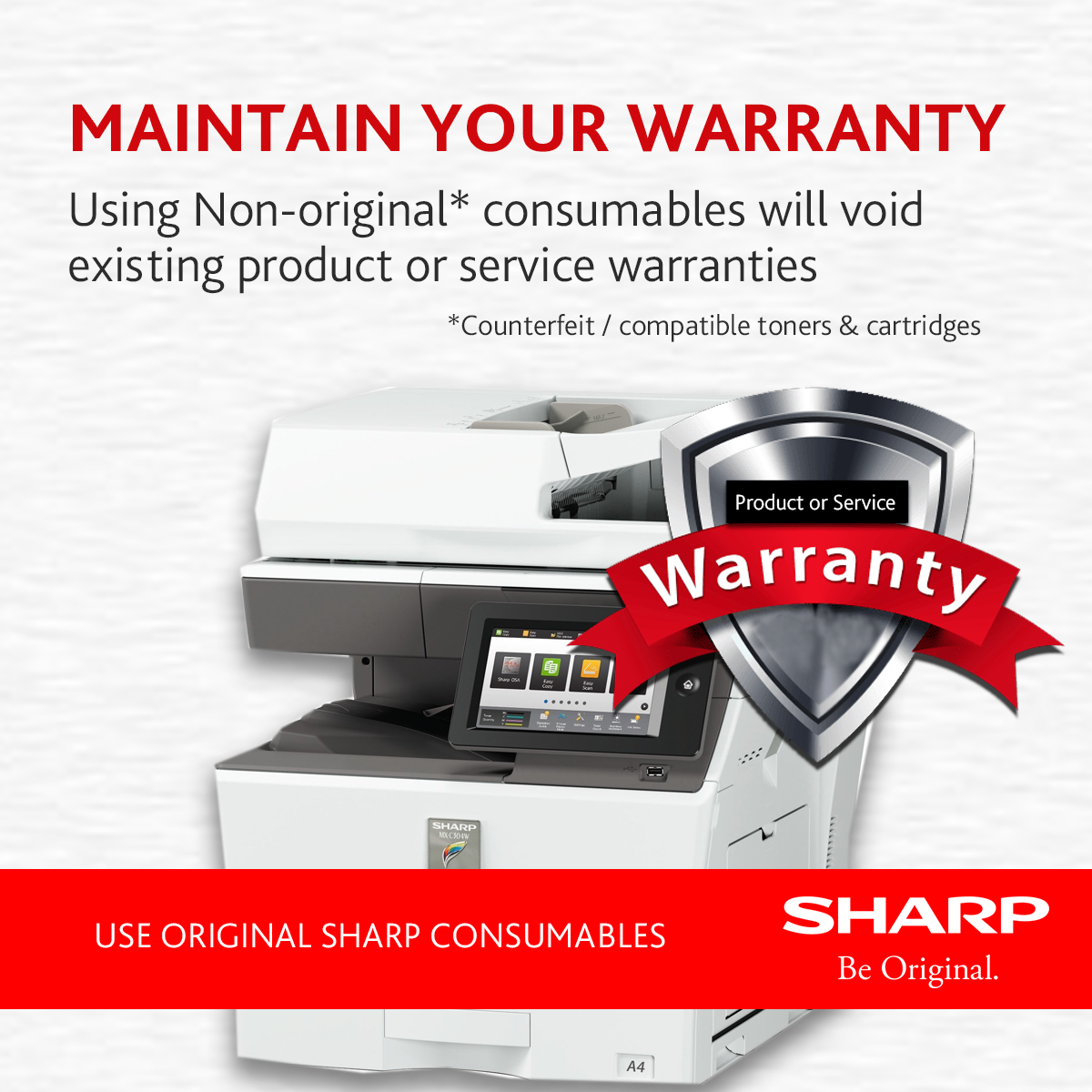 Sharp South Africa Warranty